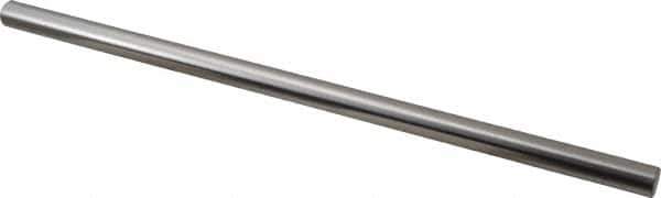 Thomson Industries - 1/2" Diam, 1' Long, Steel Annealed End Round Linear Shafting - 60C Hardness - Apex Tool & Supply