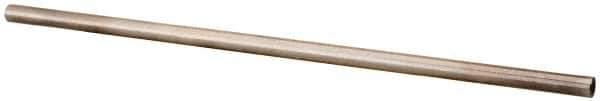 Thomson Industries - 3/8" Diam, 1' Long, Steel Annealed End Round Linear Shafting - 60C Hardness - Apex Tool & Supply