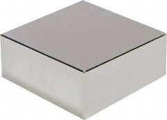 Mag-Mate - 16.6 Lb Max Holding Capacity Neodymium Rare Earth Block Magnet - 1" Long x 1" Wide x 1/2" High, 180°F Max Operating Temp - Apex Tool & Supply