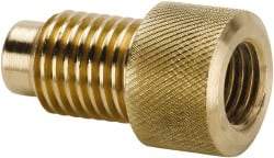 Parker - 1/4" Tube OD Access Valve Refrigerant Adapter - For Parker Brass Access Valves - Apex Tool & Supply