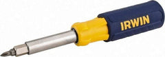 Irwin - Bit Screwdriver - Phillips, Slotted, Square, Nut Driver, 9-in-1 - Apex Tool & Supply