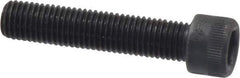 Made in USA - 5/16-24 UNF Hex Socket Drive, Socket Cap Screw - Alloy Steel, Black Oxide Finish, Fully Threaded, 1-1/2" Length Under Head - Apex Tool & Supply