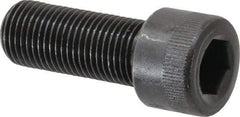 Made in USA - 1/2-20 UNF Hex Socket Drive, Socket Cap Screw - Alloy Steel, Black Oxide Finish, Fully Threaded, 1-1/4" Length Under Head - Apex Tool & Supply