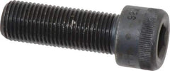 Made in USA - 1/2-20 UNF Hex Socket Drive, Socket Cap Screw - Alloy Steel, Black Oxide Finish, Fully Threaded, 1-1/2" Length Under Head - Apex Tool & Supply