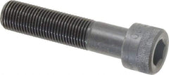 Made in USA - 1/2-20 UNF Hex Socket Drive, Socket Cap Screw - Alloy Steel, Black Oxide Finish, Partially Threaded, 2-1/4" Length Under Head - Apex Tool & Supply