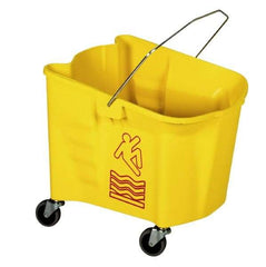Continental - 26 Qt Plastic Bucket - Yellow - Apex Tool & Supply