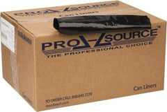 PRO-SOURCE - 2 mil Thick, Heavy-Duty Trash Bags - 40" Wide x 46" High, Black - Apex Tool & Supply