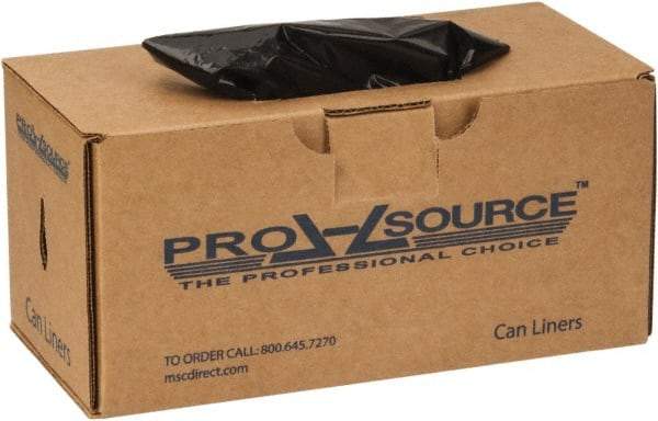PRO-SOURCE - 1.35 mil Thick, Heavy-Duty Trash Bags - 33" Wide x 40" High, Black - Apex Tool & Supply