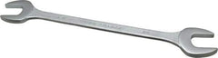 Proto - 13/16" x 7/8" Standard Extra Thin Open End Wrench - 10" OAL, Double End, Satin Finish, 15° Head Angle - Apex Tool & Supply