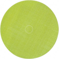 3M - 6" Diam, 35 Grit Trizact Aluminum Oxide Adhesive PSA Disc - Extra Fine Grade, Green, Polyester Backing, Flexible, Use with Random Orbital Sanders - Apex Tool & Supply