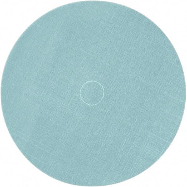 3M - 6" Diam, 10 Grit Trizact Aluminum Oxide Adhesive PSA Disc - Ultra Fine Grade, Blue, Polyester Backing, Flexible, Use with Random Orbital Sanders - Apex Tool & Supply
