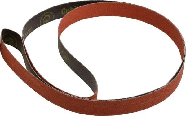 3M - 1" Wide x 72" OAL, 60 Grit, Ceramic Abrasive Belt - Ceramic, Medium, Coated, YF Weighted Cloth Backing, Wet/Dry, Series 777F - Apex Tool & Supply