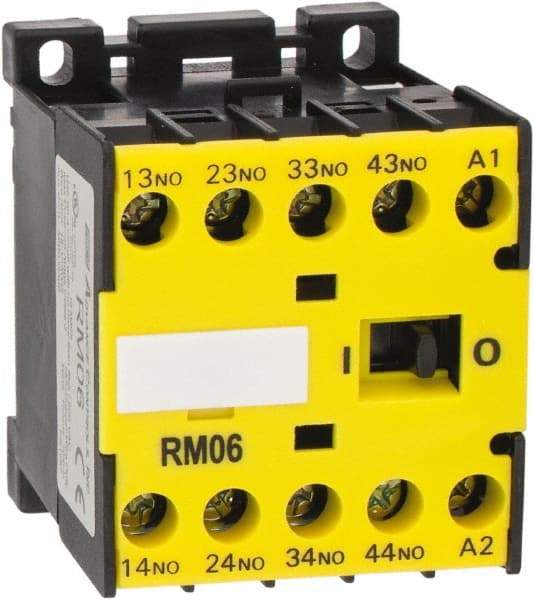 ACI - 4 Pole, 4NO, 575 VAC Control Relay - 16 Amps, 600 VAC - Apex Tool & Supply