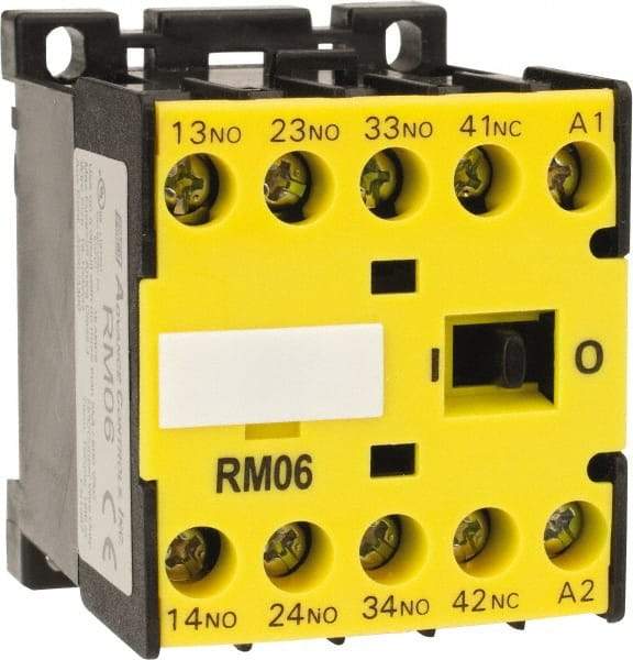 ACI - 4 Pole, 3NO/NC, 460 VAC Control Relay - 16 Amps, 600 VAC - Apex Tool & Supply