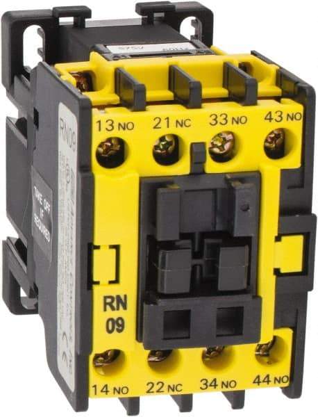 ACI - 4 Pole, 3NO/NC, 575 VAC Control Relay - 24 Amps, 600 VAC - Apex Tool & Supply