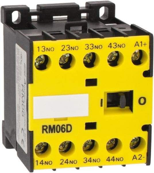 ACI - 4 Pole, 4NO, 110 VAC Control Relay - 16 Amps, 600 VDC - Apex Tool & Supply