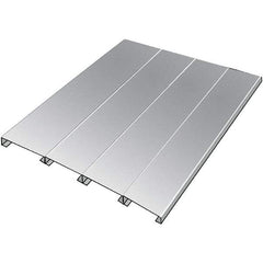 Hallowell - 48" Wide, Open Shelving Accessory/Component - Steel, 18" Deep, Use with Rivetwell Boltless Shelving - Apex Tool & Supply