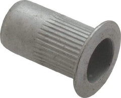 RivetKing - 0.13 to 0.225" Grip, Aluminum Standard Rivet Nut - Uncoated, Countersunk Head - Apex Tool & Supply