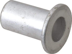RivetKing - 5/16-18, 0.03 to 0.125" Grip, Aluminum Standard Rivet Nut - Uncoated, Drill Size Letter Z, Round Head - Apex Tool & Supply