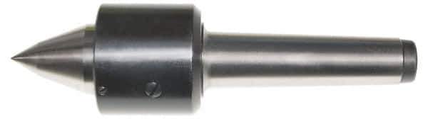 Interstate - MT5 Taper Shank Shank, 2.736" Head Diam, 3,960 Lb Capacity, Live Center - 3,400 Max RPM, 1.772" Point Diam, 2.68" Point Len, 3,960 Lb Max Workpc, Long Point - Apex Tool & Supply