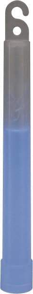 Cyalume - 10 Piece Blue Chemical Lightstick - 6 Inch Long, 8 Hours Illumination Time, Nonflammable, Nontoxic and Waterproof, Snap and Shake Activation Method - Apex Tool & Supply