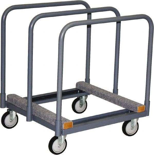 Jamco - 1,200 Lb Capacity Steel Panel Truck - Carpeted Wood Deck, 28" OAW - Apex Tool & Supply