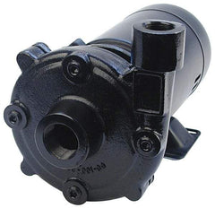 Pentair - ODP Motor, 208-230/460 Volt, 3 Phase, 1/2 HP, Cast Iron Straight Pump - 1-1/4 Inch Inlet, 1 Inch Outlet, 82 Max Head psi, Bronze Impeller, Cast Iron Shaft, Viton Seal, 82 Ft. Shut Off - Apex Tool & Supply