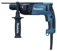 Makita - 110 Volt SDS Plus Chuck Electric Rotary Hammer - 0 to 5,000 BPM, 0 to 1,500 RPM, Reversible - Apex Tool & Supply
