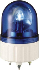 Schneider Electric - 12 VAC/VDC, 250 mAmp, Rotating Beacon LED Light - Surface Mounted, 5.81 Inch High, 84mm Diameter, 138 Flashes per min - Apex Tool & Supply