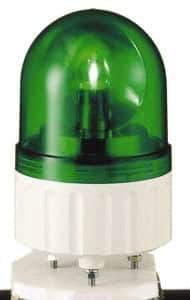 Schneider Electric - 12 VAC/VDC, 250 mAmp, Rotating Beacon LED Light - Surface Mounted, 5.81 Inch High, 84mm Diameter, 138 Flashes per min - Apex Tool & Supply