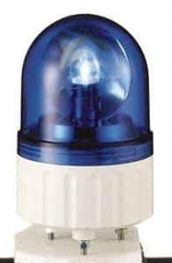 Schneider Electric - 24 VAC/VDC, 125 mAmp, Rotating Beacon LED Light - Surface Mounted, 5.81 Inch High, 84mm Diameter, 138 Flashes per min - Apex Tool & Supply