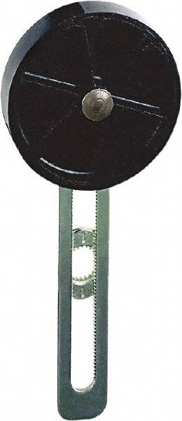 Telemecanique Sensors - 3-1/2 Inch Long, Limit Switch Roller Lever - Thermoplastic Roller, For Use with ZCE01, ZCE05 - Apex Tool & Supply