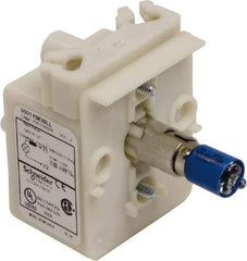 Schneider Electric - 120 VAC, 120 VDC Blue Lens LED Light Module - Apex Tool & Supply