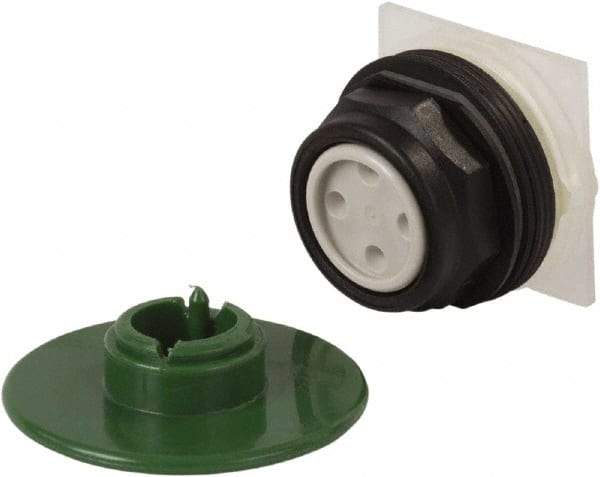 Schneider Electric - 30mm Mount Hole, Extended Mushroom Head, Pushbutton Switch Only - Round, Green Pushbutton, Momentary (MO) - Apex Tool & Supply