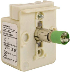 Schneider Electric - 110-120 VAC Green Lens LED Light Module - Apex Tool & Supply
