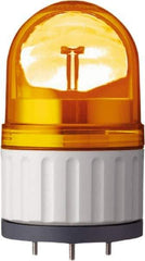 Schneider Electric - 24 VAC/VDC, 125 mAmp, Rotating Beacon LED Light - Surface Mounted, 5.81 Inch High, 84mm Diameter, 138 Flashes per min - Apex Tool & Supply