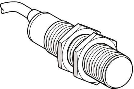 Telemecanique Sensors - PNP, 5mm Detection, Cylinder, Capacitive Proximity Sensor - IP67, 24 VDC, M18x1 Thread, 70mm Long - Apex Tool & Supply