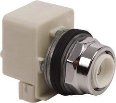 Schneider Electric - 1.18 Inch Mount Hole, Extended Straight, Pushbutton Switch Only - Round, Illuminated, Momentary (MO), Weatherproof, Dust and Oil Resistant - Apex Tool & Supply