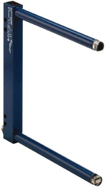 Telemecanique Sensors - 3-pin M8 Connector, 120mm Nominal Distance, Shock and Vibration Resistant, Through Beam Photoelectric Sensor - 12 to 24 VDC, 4000 Hz, Aluminum, Glass, Polyamide, 2 Inch Long x 7 Inch Wide x 7 Inch High - Apex Tool & Supply