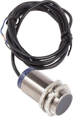 Telemecanique Sensors - NPN, PNP, 10mm Detection, Cylinder, Inductive Proximity Sensor - 2 Wires, IP68, IP69, 24 to 240 VAC/VDC, M30x1.5 Thread, 62mm Long - Apex Tool & Supply