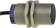 Telemecanique Sensors - NPN, PNP, NO/NC, 10mm Detection, Cylinder, Inductive Proximity Sensor - 4 Wires, IP68, 12 to 24 VDC, M30x1.5 Thread, 60mm Long - Apex Tool & Supply