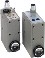 Telemecanique Sensors - 4 Pin M12 Connector, 9mm Nominal Distance, Shock and Vibration Resistant, Diffused Photoelectric Sensor - 12 to 24 VDC, 10 kHz, Zinc Alloy, 58mm Long x 31mm Wide x 82mm High - Apex Tool & Supply