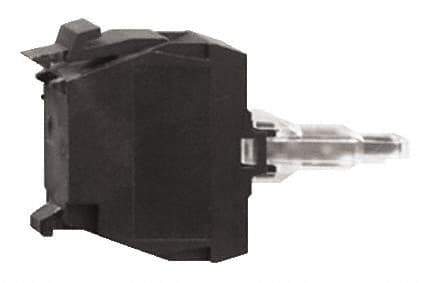 Schneider Electric - 230-240 V White Lens LED Indicating Light - Screw Clamp Connector, Vibration Resistant - Apex Tool & Supply