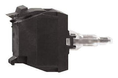 Schneider Electric - 48-120 V Green Lens LED Indicating Light - Screw Clamp Connector, Vibration Resistant - Apex Tool & Supply