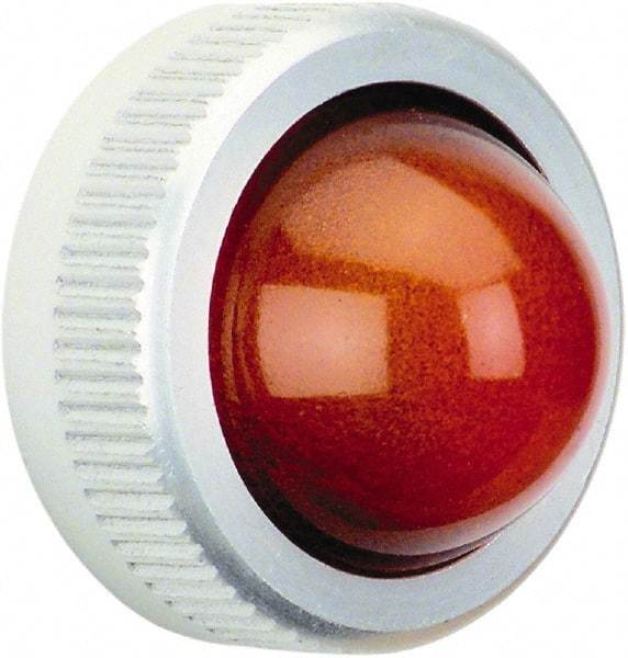 Schneider Electric - Round Pilot and Indicator Light Lens - Amber - Apex Tool & Supply