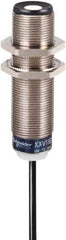 Telemecanique Sensors - PNP, 0.05m Detection, Cylinder, Ultrasonic Proximity Sensor - 3 Wires, IP67, 12 to 24 VDC, M18x1 Thread, 18mm Wide - Apex Tool & Supply
