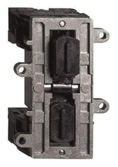 Schneider Electric - NO/NC, 3 Amp, Electrical Switch Contact Block - 240 VAC, Screw Terminal, For Use with XACA - Apex Tool & Supply