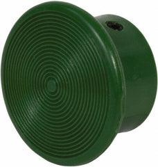 Schneider Electric - Extended Mushroom Head Pushbutton Switch 1-3/8" Screw-On Knob - Green, Round Button, Nonilluminated - Apex Tool & Supply