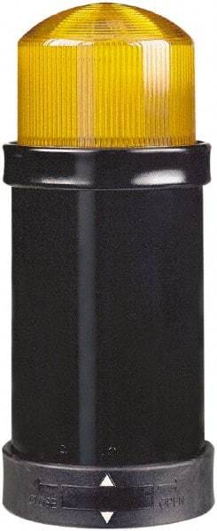 Schneider Electric - 24 VAC/VDC, 4X NEMA Rated, Strobe Tube, Orange, Strobe Light - 60 Flashes per min, 70mm Pipe/Pendant, 70mm Diameter, 157mm High, IP65, IP66 Ingress Rating - Apex Tool & Supply