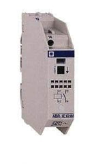Schneider Electric - 5.50 Milliamp, Interface Relay Module - DIN Rail Mount, 23 to 104°F, 230 to 240 VAC - Apex Tool & Supply